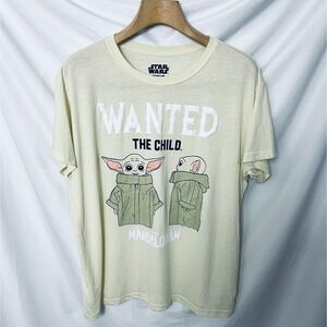 Star Wars Shirt 3XL Women's Grogu The Child Wanted The Mandalorian Graphic